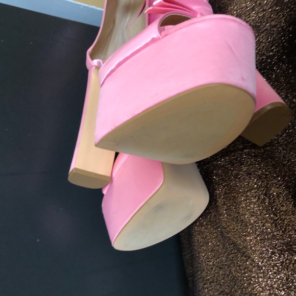 Fashion Nova Platform Heel Shoe Boots - Picture 8 of 11